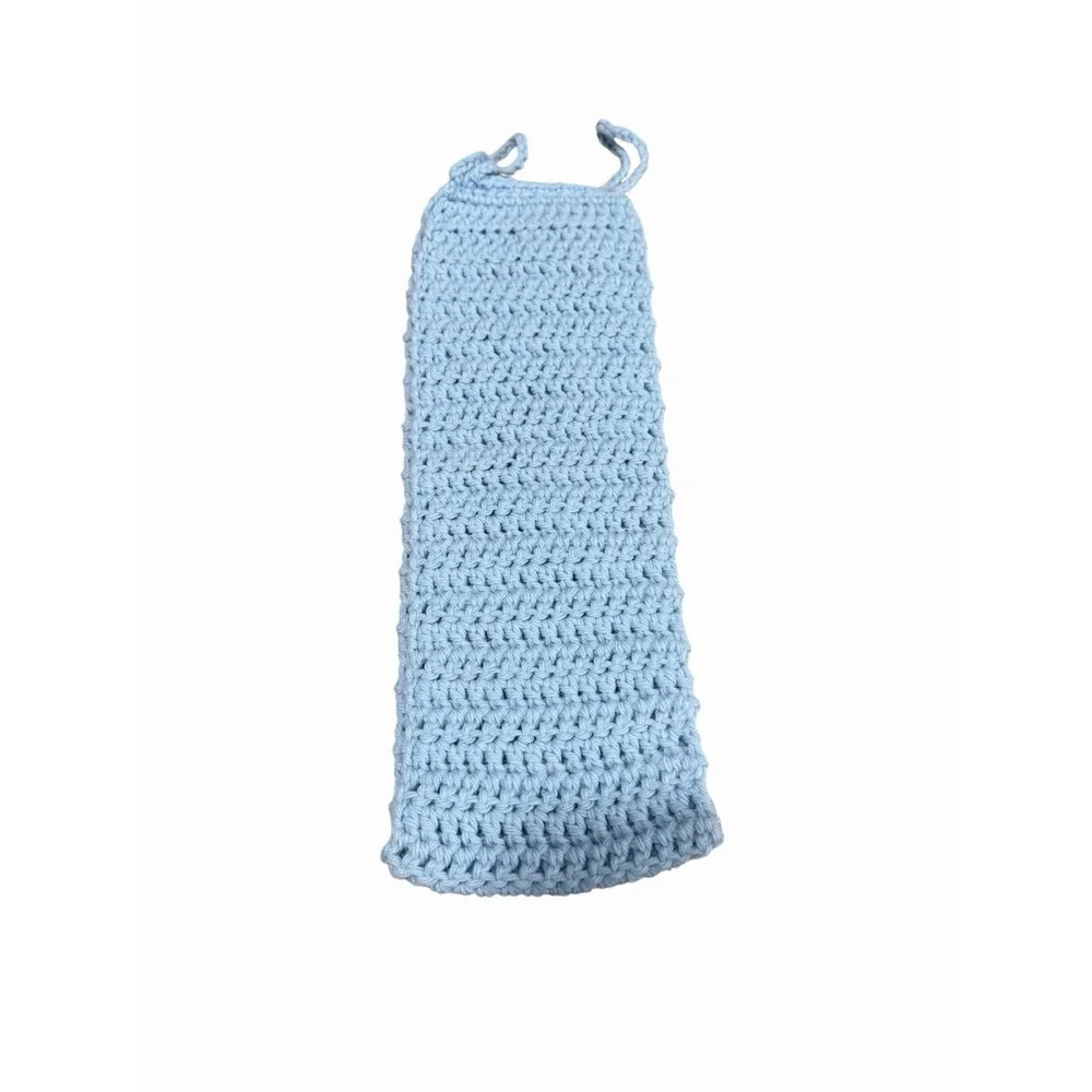 New Crochet Handmade Hanging Toilet Paper Roll Holder Bathroom Accessory